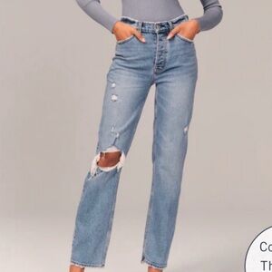 Abercrombie and Fitch The Dad High Rise